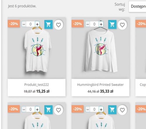 B2B – Masowe dodawanie produktów do koszyka – Prestashop 1.7